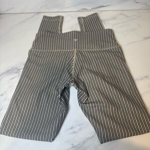 Lululemon striped vintage leggings